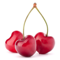 Heart shaped cherry berries