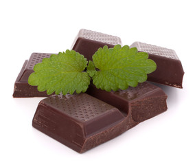 Chocolate bars stack