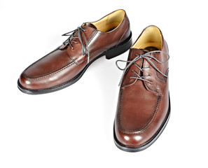 Brown man shoes.