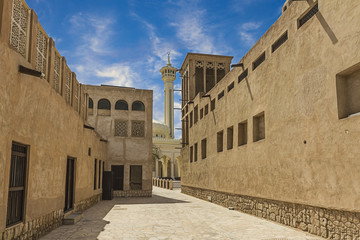 Obraz premium Bastakiya,Old Dubai ,United Arab Emirates