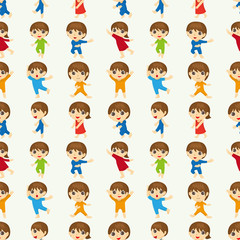 seamless Ballet dancer pattern