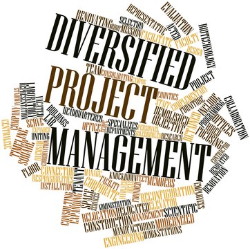 Word cloud for Diversified Project Management