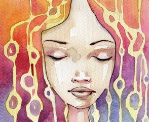 young woman © bruniewska