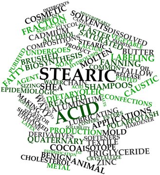 Word cloud for Stearic acid