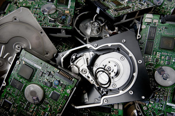 Elektronikschrott Computerschrott