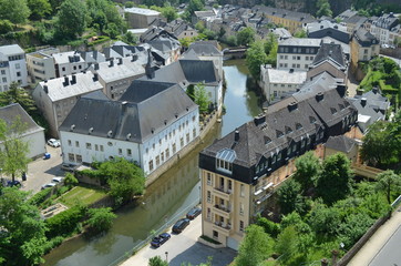 Fototapeta premium Luxembourg - Evler