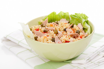 Tuna pasta.