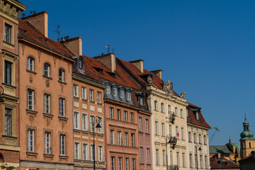 Fototapeta na wymiar Plac Zamkowy w Warszawie, Polska