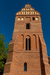 Fototapeta na wymiar Gotyk styl Kościoła Mariackiego (Kościół o