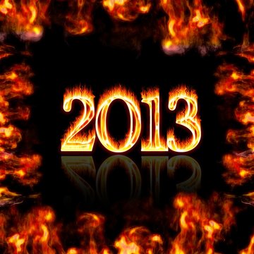 Arde el 2013.