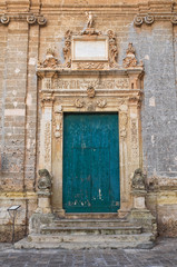 Fototapeta na wymiar Kościół św Sebastiano. Galatone. Apulia. Włochy.