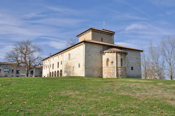 Fototapeta na wymiar Bazylika San Prudencio Armentia, Vitoria (Hiszpania)
