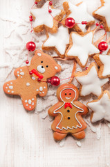 Christmas cookies with festive decoration © Kamila Cyganek