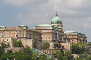 Fototapeta premium historic Royal Palace in Budapest