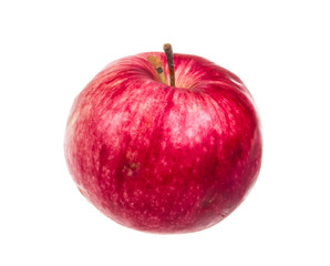 Red apple isolated on white background