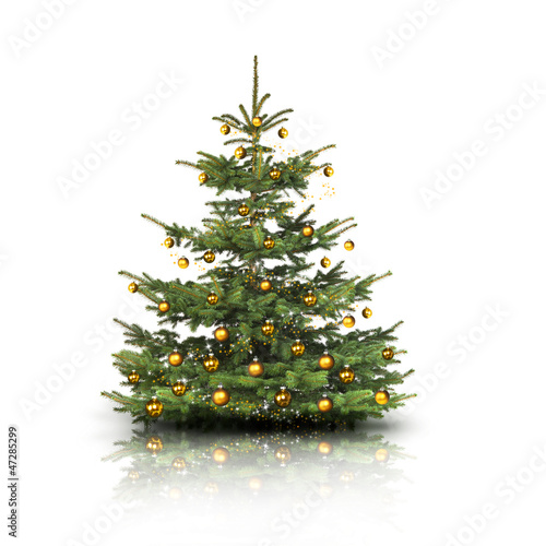 quot weihnachtsbaum mit goldenen kugeln quot stockfotos und quot weihnachtsbaum mit goldenen kugeln quot stockfotos und