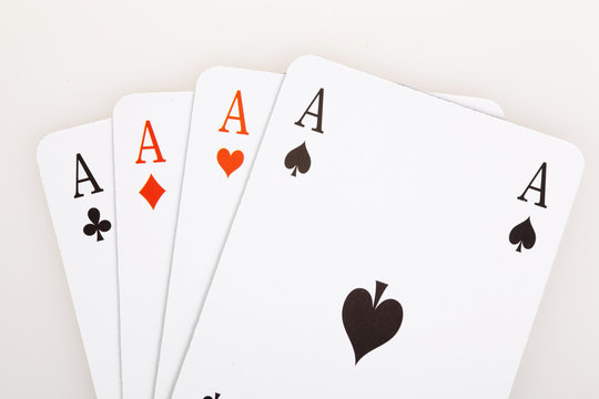 Four Aces, playing cards