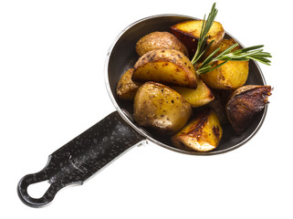 fried potato wth rosmarin