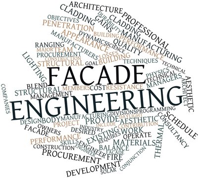 Word cloud for Facade engineering
