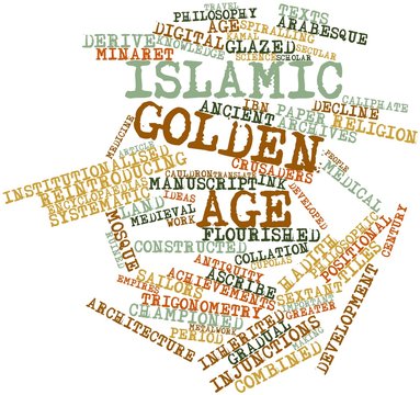 Word cloud for Islamic Golden Age