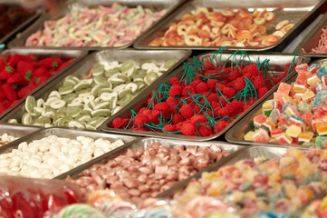 sweet color candy lollipop