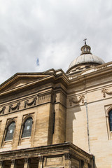 The Pantheon building in Paris