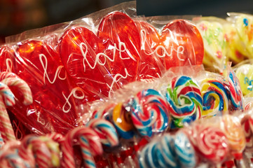 colorful lollipop 