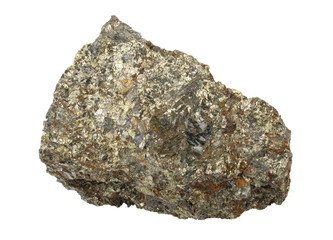 Mineral collection: chalcopyrite.