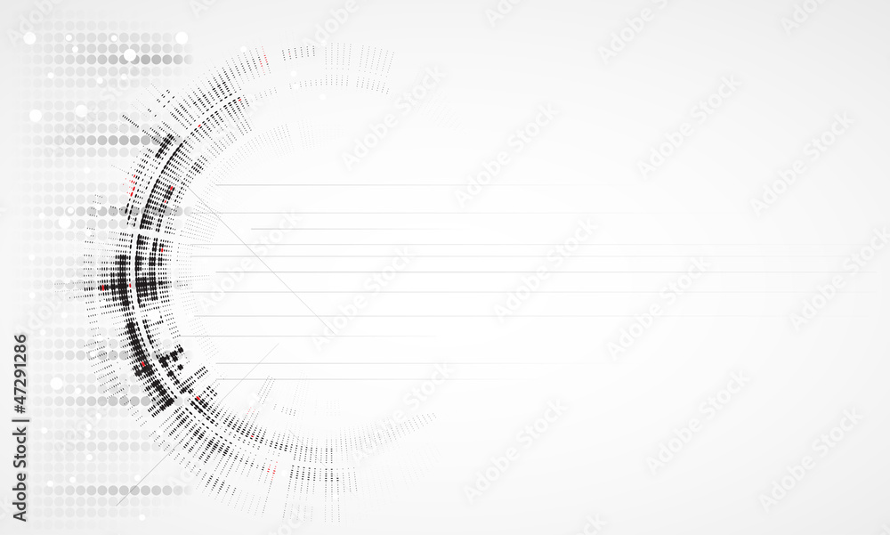 Poster Abstract new technology dynamic fade banner background