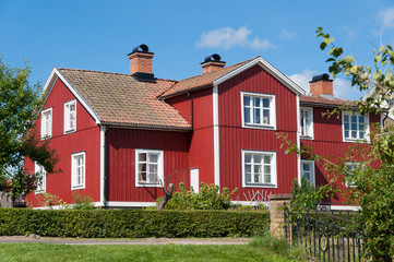 Fototapeta na wymiar Rezydencja w Szwecji
