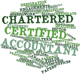 Word cloud for Chartered Certified Accountant