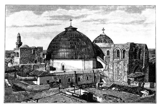 Jerusalem : a view 19th century