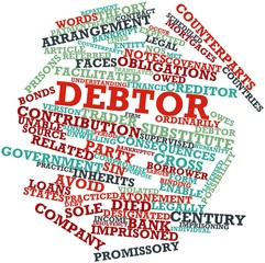 Word cloud for Debtor