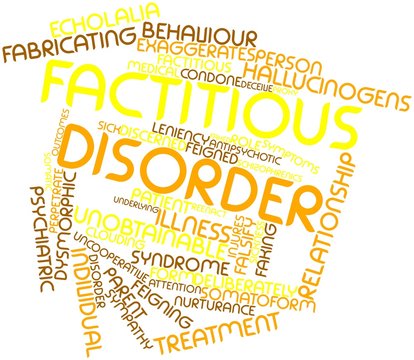Word cloud for Factitious disorder