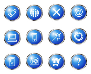Glossy icon set