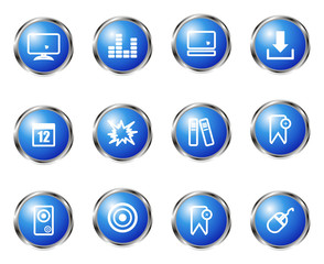 Glossy icon set