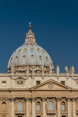Obraz premium Basilica di San Pietro, Vatican, Rome, Italy