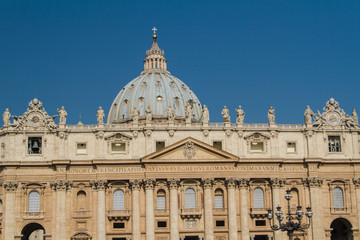 Obraz premium Basilica di San Pietro, Vatican, Rome, Italy