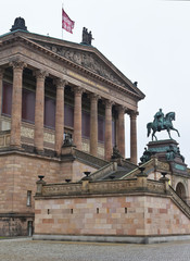 Naklejka premium Alte Nationalgalerie on Museumsinsel in Berlin