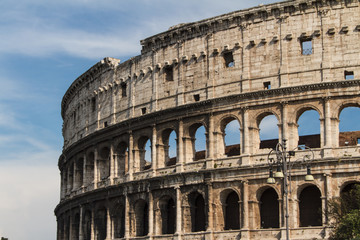 The Colosseum in Rome, Italy