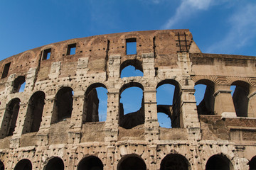 The Colosseum in Rome, Italy