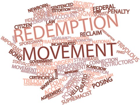 Word cloud for Redemption movement