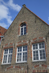 Fototapeta na wymiar Historischer Giebel, Brügge, Belgien