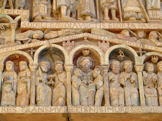 Portail de l'abbatiale Sainte Foy, Conques