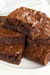 Fresh Homemade Chocolate Brownie