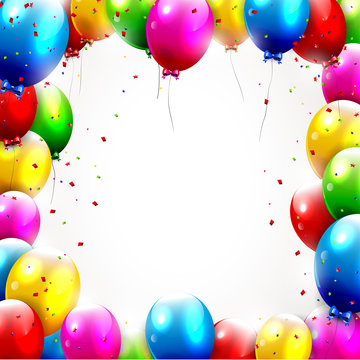 Colorful birthday background..Colorful birthday background