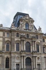 PARIS - JUNE 7: Louvre building on June 7, 2012 in Louvre Museum