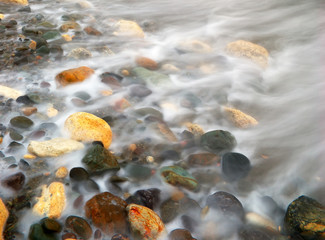 Shore and rock