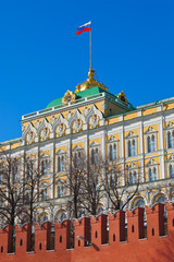 Obraz premium President palace in Kremlin Moscow (Russia)