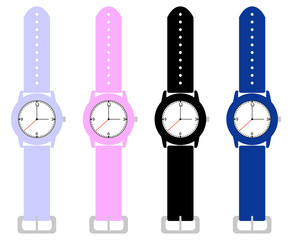 Set of Kids Wrist Watches